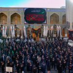 Cérémonie de deuil des serviteurs du Saint Sanctuaire de l’Imam Ali (as) pour la Dame Zaynab